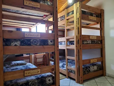 Litera o literas de una habitación en Hostal Pata de Perro