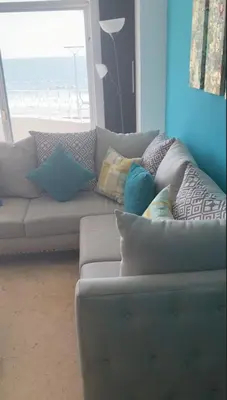 Zona de estar de Departamento en Torre Miramar, Malecón de Mazatlán