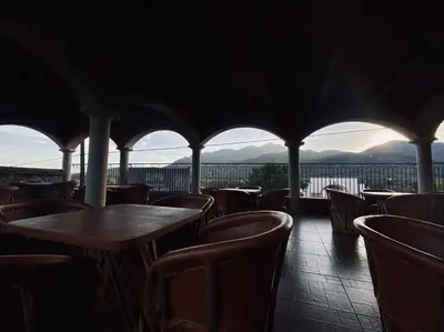 Vista general de una montaña o vista desde el hotel