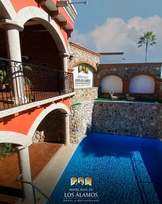 Piscina en o cerca de Hotel Real de los Alamos