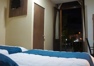 Cama o camas de una habitación en La Casona Real