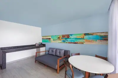Zona de estar de Courtyard by Marriott Mazatlan Beach Resort