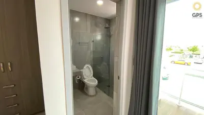 Un baño de Habitación hotelera a 2min de playa by G P S rentas