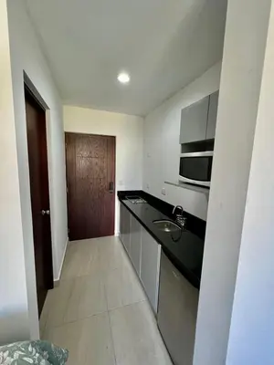 Una cocina o zona de cocina en AMBAR BY HAUSING - Pet Friendly