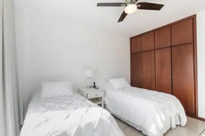 Cama o camas de una habitación en Exclusivo departamento en la zona dorada