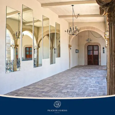 Fachada o entrada de Palacio de las Rosas