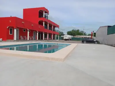Piscina en o cerca de Hacienda Gallardos 104-3