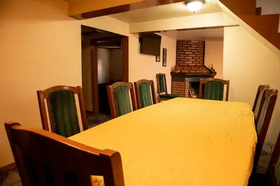 Zona de estar de Hotel Doña Crucita