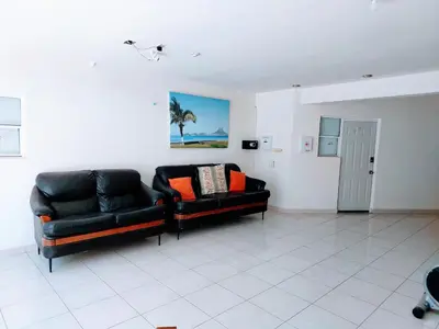 Una cocina o zona de cocina en Apartamento 12 con dos camas , a 200 mts del vado del rio , cerca del centro de gobierno , internet de alta velocidad