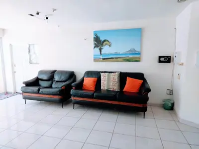 Zona de estar de Departamento 14 comodo y centrico , cerca del vado del rio y de la zona comercial de Hermosillo