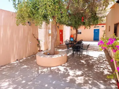 Un patio o zona al aire libre en Apartamento 24 cerca de galerias mall, consulado, CAS , 2 CAMAS ,cocineta