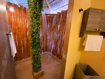 Un baño de Palm Valley Cabins