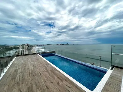 Piscina en o cerca de Catania Malecón 1101 Vista Panorámica al Mar