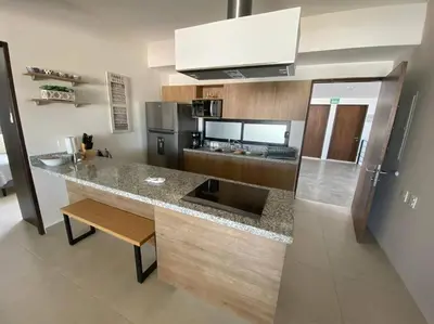Plano de Departamento en renta en Torre Baluarte Mazatlan