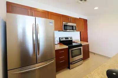 Una cocina o zona de cocina en Departamento en renta en Gavias Grand Luxury