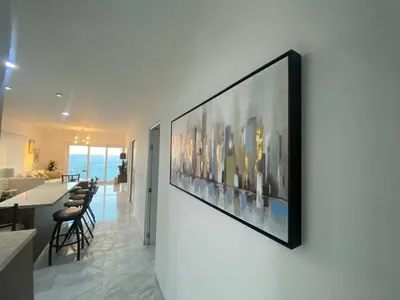 Plano de Lovely 2 bedroom oceanfront condo in Mazatlan