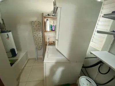 Una cocina o zona de cocina en Departamento en Costa Veleros, vista a la Marina