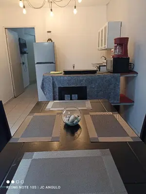 Una cocina o zona de cocina en Depa sencillo, 10 min malecon