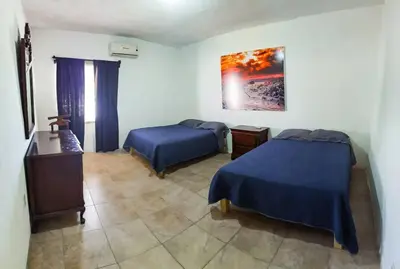Cama o camas de una habitación en Casa Ferriño