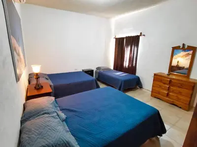 Cama o camas de una habitación en Casa Ferriño