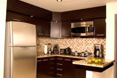 Una cocina o zona de cocina en Zafiro Beach Boutique Resort