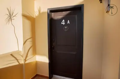Plano de Spacious Apartment with Pool Facing the Ocean in Mazatlán - Marina