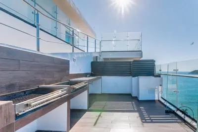 Un balcón o terraza de Dpto 2 hab Vista al Mar & Amenidades