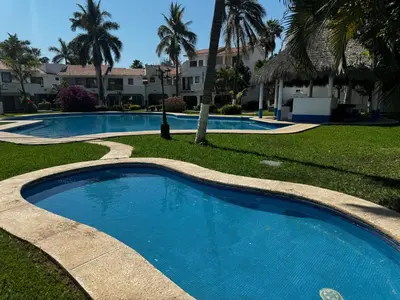 Piscina en o cerca de Casa Marina Maza Vista al Mar 12 Personas