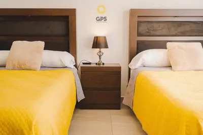 Cama o camas de una habitación en Hotel boutique 402