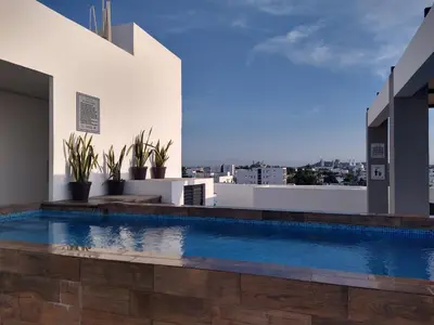 Piscina en o cerca de Bonito apartamento a pasos del malecón de Mazatlán