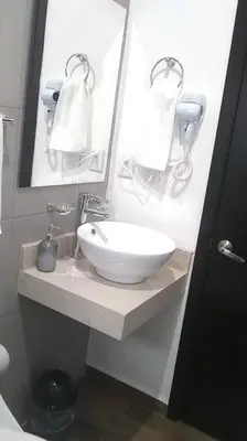 Un baño de Bonito apartamento a pasos del malecón de Mazatlán
