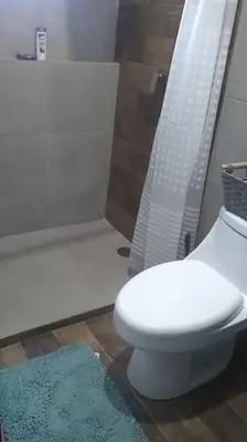 Un baño de Bonito apartamento a pasos del malecón de Mazatlán
