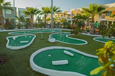 Plano de Planta Baja, a 10 minutos de la playa, Gran alberca y Mini Golf!!