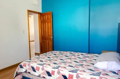 Cama o camas de una habitación en Alojamiento completo 3 habitaciones (se puede facturar)