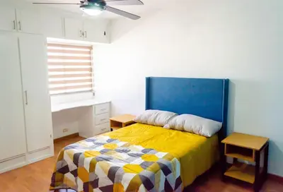 Cama o camas de una habitación en Alojamiento completo 3 habitaciones (se puede facturar)