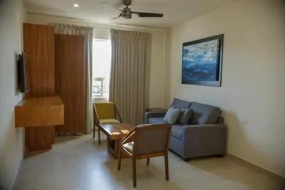 Zona de estar de Casa Maria Boutique Hotel