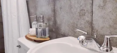 Un baño de Bonito departamento remodelado tranquilo y centrico