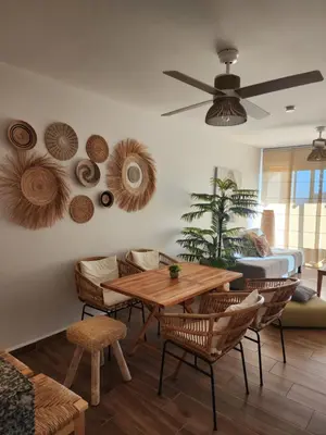 Zona de estar de Punta Paraíso en Nuevo Altata DEPARTAMENTO