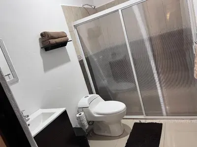 Un baño de Departamento 102