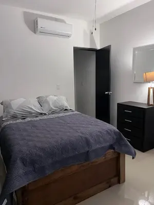 Cama o camas de una habitación en Departamento 102
